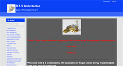 Desktop Screenshot of dandscollectables.com